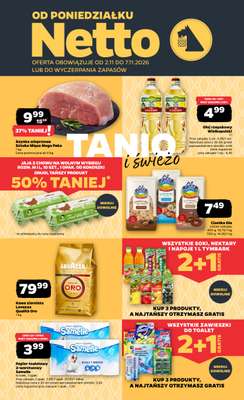 Netto - gazetka promocyjna Gazetka Spożywcza od poniedziałku 02.11 do soboty 07.11