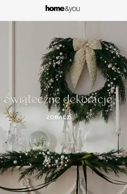home&you - gazetka promocyjna Świąteczne dekoracje od piątku 30.10 do czwartku 05.11