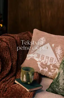 home&you - gazetka promocyjna Tekstylia pełne ciepła od piątku 30.10 do czwartku 05.11