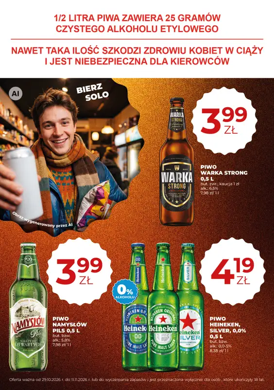 Duży Ben - gazetka promocyjna Gazetka piwna od czwartku 29.10 do środy 11.11 - strona 4
