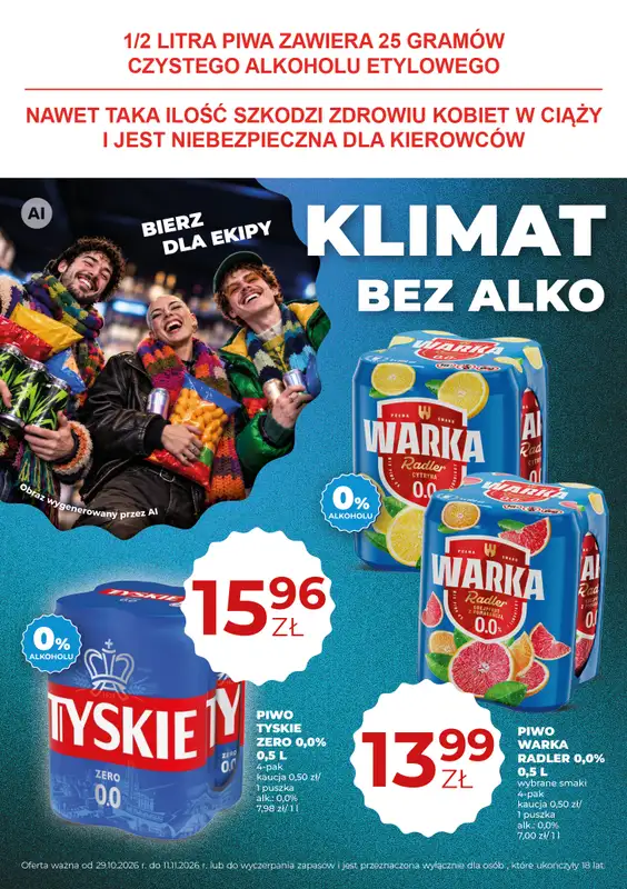 Duży Ben - gazetka promocyjna Gazetka piwna od czwartku 29.10 do środy 11.11 - strona 22