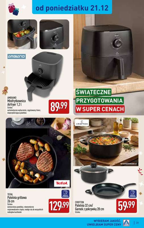 Aldi - gazetka promocyjna Wyjątkowe prezenty od piątku 30.10 do czwartku 31.12 - strona 31