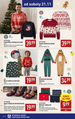 Aldi - gazetka promocyjna Wyjątkowe prezenty od piątku 30.10 do czwartku 31.12 - strona 12