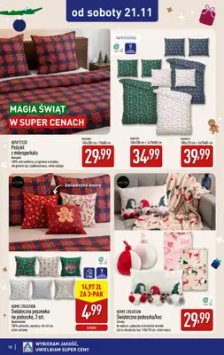 Aldi - gazetka promocyjna Wyjątkowe prezenty od piątku 30.10 do czwartku 31.12 - strona 10