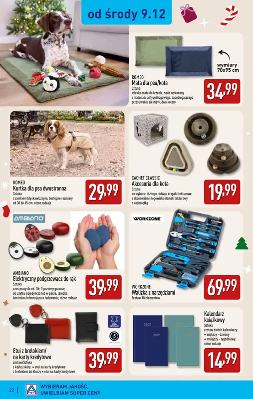 Aldi - gazetka promocyjna Wyjątkowe prezenty od piątku 30.10 do czwartku 31.12 - strona 22