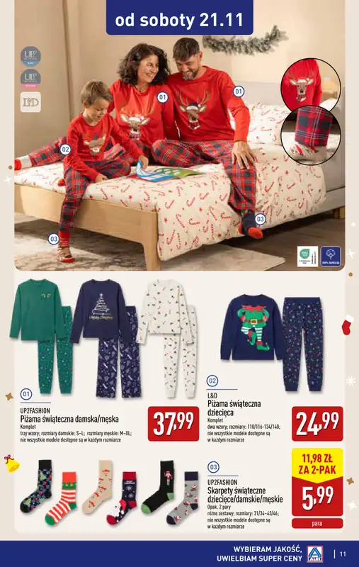 Aldi - gazetka promocyjna Wyjątkowe prezenty od piątku 30.10 do czwartku 31.12 - strona 11