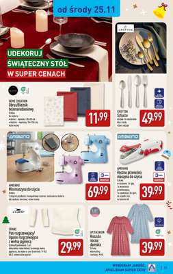 Aldi - gazetka promocyjna Wyjątkowe prezenty od piątku 30.10 do czwartku 31.12 - strona 15