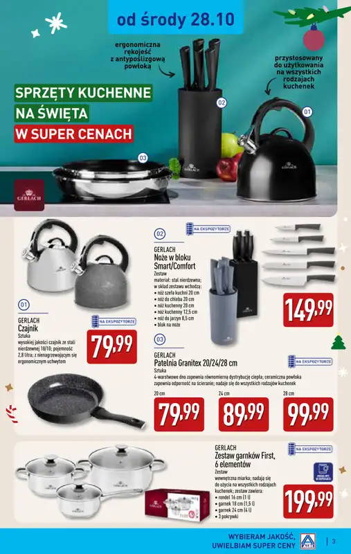Aldi - gazetka promocyjna Wyjątkowe prezenty   - strona 3