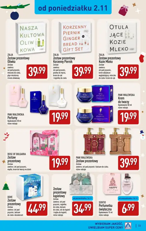 Aldi - gazetka promocyjna Wyjątkowe prezenty od piątku 30.10 do czwartku 31.12 - strona 33
