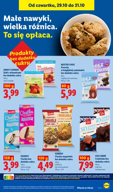 Lidl - gazetka promocyjna Oferta od czwartku od czwartku 29.10 do soboty 31.10 - strona 79