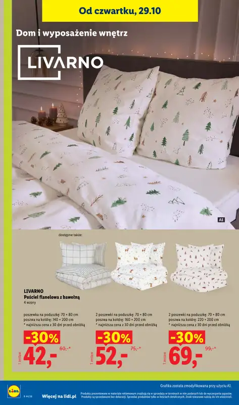 Lidl - gazetka promocyjna Oferta od czwartku od czwartku 29.10 do soboty 31.10 - strona 44