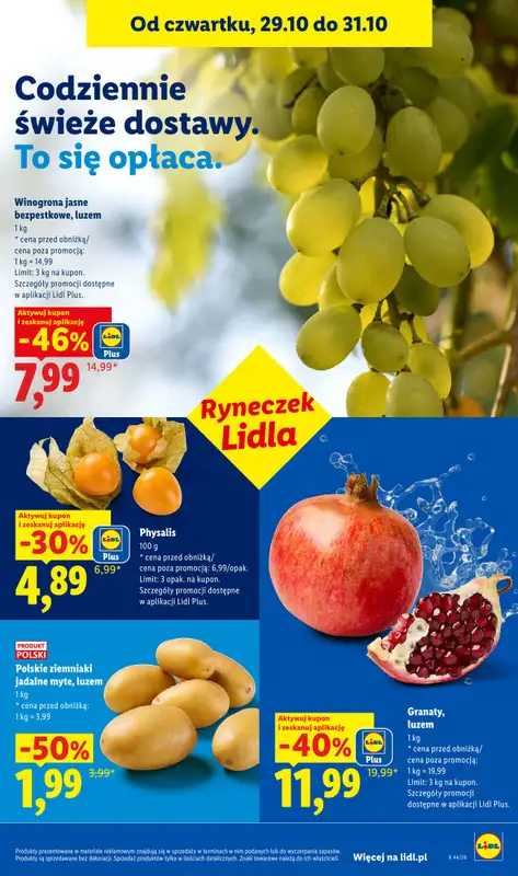 Lidl - gazetka promocyjna Oferta od czwartku od czwartku 29.10 do soboty 31.10 - strona 51