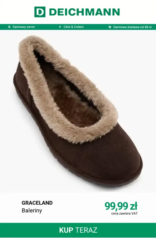 Deichmann - gazetka promocyjna -20% na wybrane buty przy zakupach pow. 319 zł od piątku 30.10 do niedzieli 01.11 - strona 5