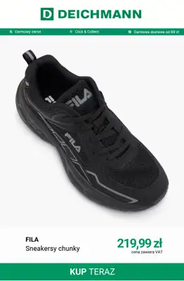 Deichmann - gazetka promocyjna -20% na wybrane buty przy zakupach pow. 319 zł od piątku 30.10 do niedzieli 01.11 - strona 7