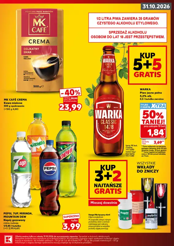 Kaufland - gazetka promocyjna Oferta Kaufland - SUPER SOBOTA od soboty 31.10 do soboty 31.10 - strona 3