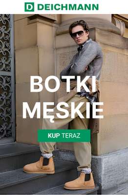Deichmann - gazetka promocyjna Botki męskie od niedzieli 01.11 