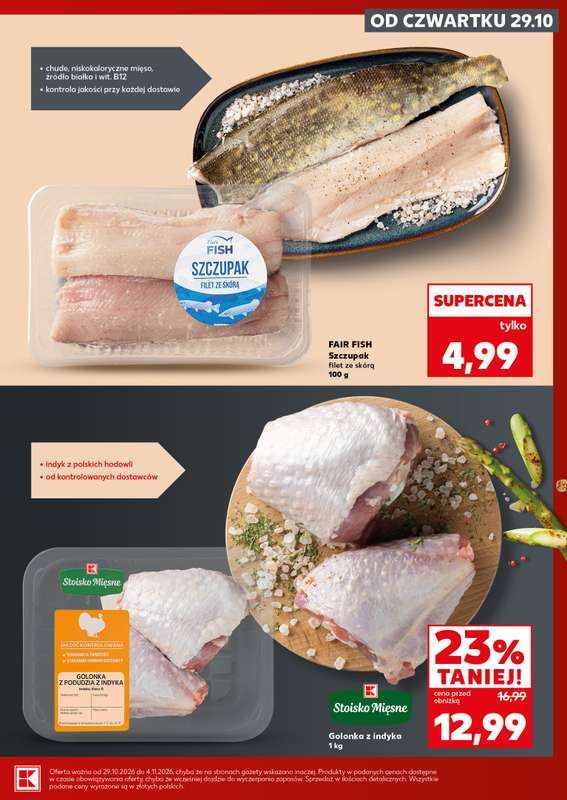 Kaufland - gazetka promocyjna Mocny Start od soboty 31.10 do środy 04.11 - strona 23