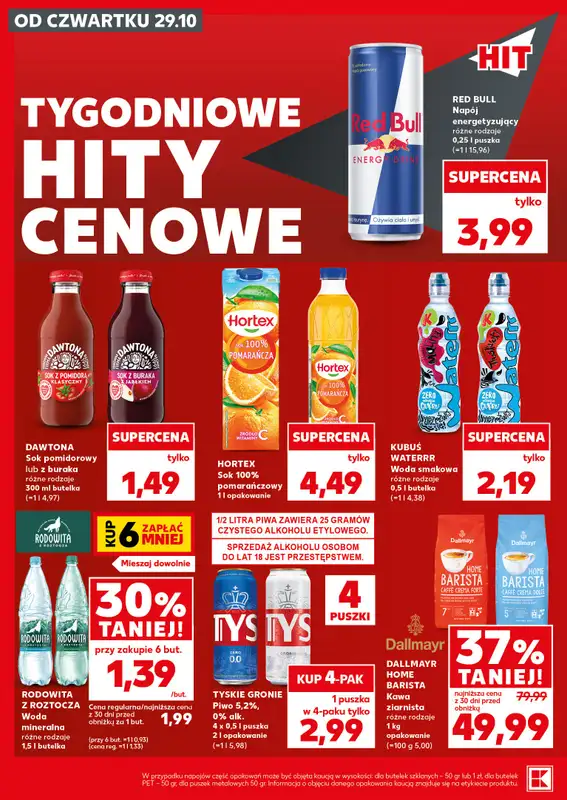 Kaufland - gazetka promocyjna Mocny Start od soboty 31.10 do środy 04.11 - strona 16
