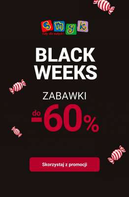 Smyk - gazetka promocyjna BLACK WEEKS: Zabawki do -60% od piątku 30.10 do czwartku 12.11