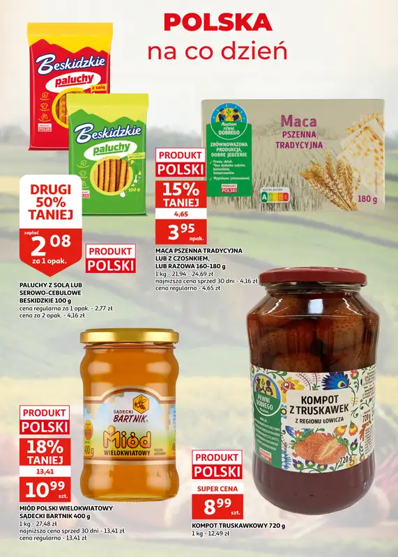 Auchan - gazetka promocyjna Gazetka Racibórz I Tradycyjne smaki na Świętego Marcina od środy 04.11 do wtorku 17.11 - strona 12