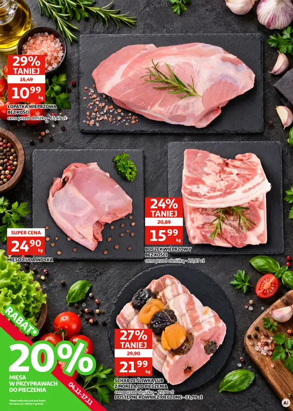 Auchan - gazetka promocyjna Gazetka Racibórz I Tradycyjne smaki na Świętego Marcina od środy 04.11 do wtorku 17.11 - strona 3