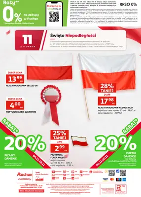 Auchan - gazetka promocyjna Gazetka Zielona Góra I Tradycyjne smaki na Świętego Marcina od środy 04.11 do wtorku 17.11 - strona 27