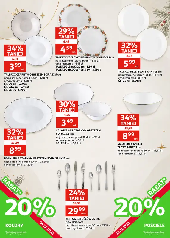 Auchan - gazetka promocyjna Gazetka Zielona Góra I Tradycyjne smaki na Świętego Marcina od środy 04.11 do wtorku 17.11 - strona 23