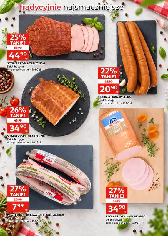 Auchan - gazetka promocyjna Gazetka Zielona Góra I Tradycyjne smaki na Świętego Marcina od środy 04.11 do wtorku 17.11 - strona 4