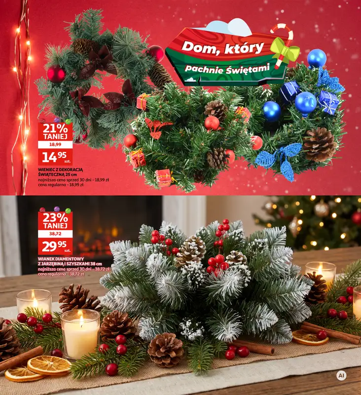 Auchan - gazetka promocyjna Gazetka Racibórz I Święta pełne blasku, prezenty pełne radości od środy 04.11 do wtorku 24.11 - strona 32