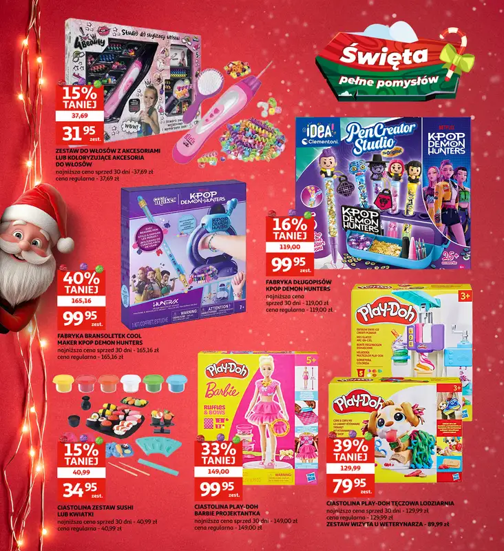 Auchan - gazetka promocyjna Gazetka Racibórz I Święta pełne blasku, prezenty pełne radości od środy 04.11 do wtorku 24.11 - strona 14