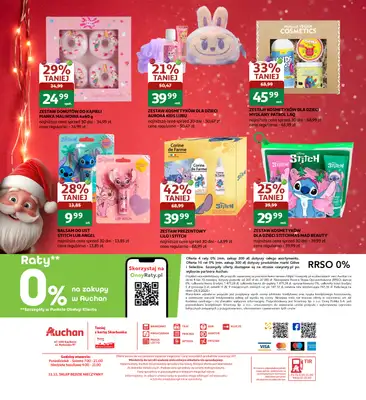 Auchan - gazetka promocyjna Gazetka Racibórz I Święta pełne blasku, prezenty pełne radości od środy 04.11 do wtorku 24.11 - strona 40