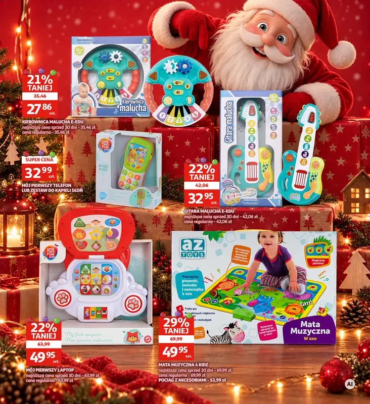 Auchan - gazetka promocyjna Gazetka Racibórz I Święta pełne blasku, prezenty pełne radości od środy 04.11 do wtorku 24.11 - strona 5