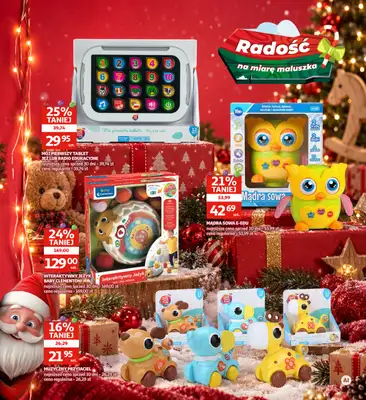 Auchan - gazetka promocyjna Gazetka Racibórz I Święta pełne blasku, prezenty pełne radości od środy 04.11 do wtorku 24.11 - strona 4