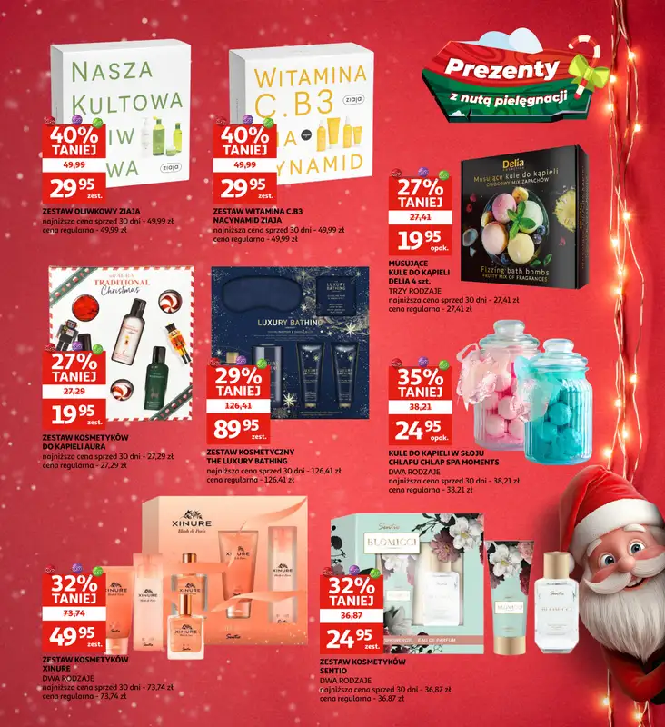 Auchan - gazetka promocyjna Gazetka Racibórz I Święta pełne blasku, prezenty pełne radości od środy 04.11 do wtorku 24.11 - strona 39