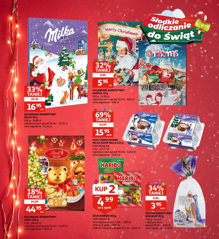 Auchan - gazetka promocyjna Gazetka Racibórz I Święta pełne blasku, prezenty pełne radości od środy 04.11 do wtorku 24.11 - strona 34