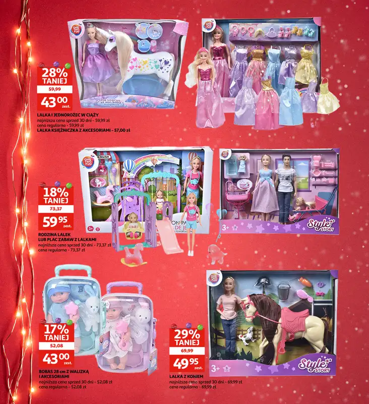 Auchan - gazetka promocyjna Gazetka Racibórz I Święta pełne blasku, prezenty pełne radości od środy 04.11 do wtorku 24.11 - strona 8