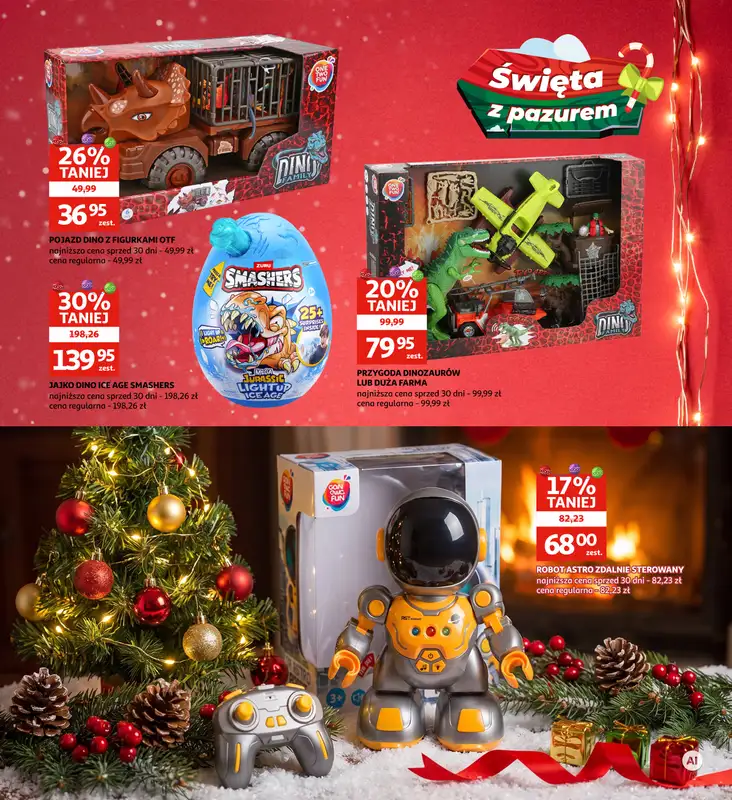Auchan - gazetka promocyjna Gazetka Racibórz I Święta pełne blasku, prezenty pełne radości od środy 04.11 do wtorku 24.11 - strona 13