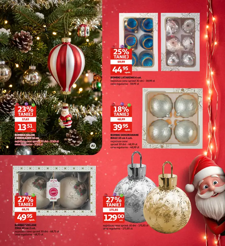 Auchan - gazetka promocyjna Gazetka Racibórz I Święta pełne blasku, prezenty pełne radości od środy 04.11 do wtorku 24.11 - strona 27