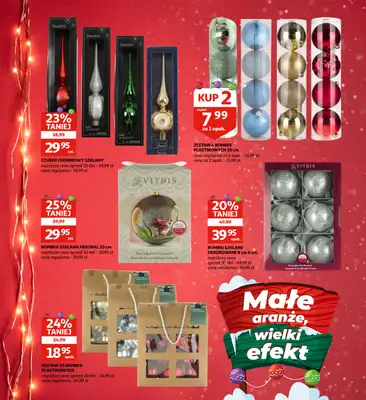 Auchan - gazetka promocyjna Gazetka Zielona Góra  I Święta pełne blasku, prezenty pełne radości od środy 04.11 do wtorku 24.11 - strona 26