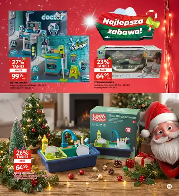 Auchan - gazetka promocyjna Gazetka Zielona Góra  I Święta pełne blasku, prezenty pełne radości od środy 04.11 do wtorku 24.11 - strona 9