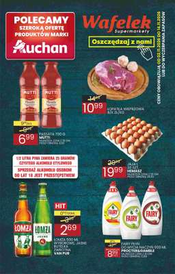 Wafelek - gazetka promocyjna Gazetka od poniedziałku 02.11 do soboty 14.11