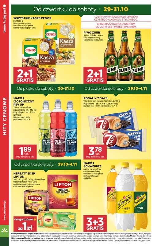 Stokrotka - gazetka promocyjna Gazetka Supermarket od czwartku 29.10 do środy 04.11 - strona 5