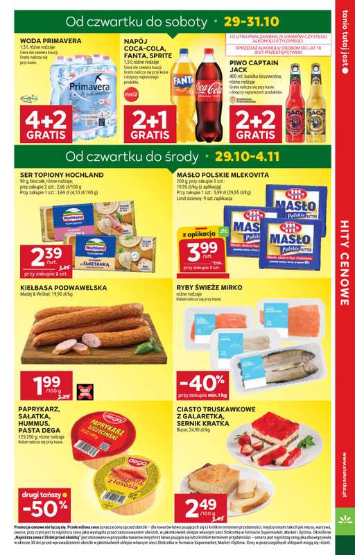 Stokrotka - gazetka promocyjna Gazetka Supermarket od czwartku 29.10 do środy 04.11 - strona 8