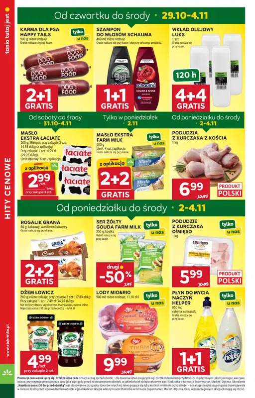 Stokrotka - gazetka promocyjna Gazetka Market od czwartku 29.10 do środy 04.11 - strona 9