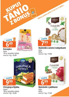 Leclerc - gazetka promocyjna Kupuj tanio z bonus od wtorku 03.11 do soboty 14.11 - strona 4