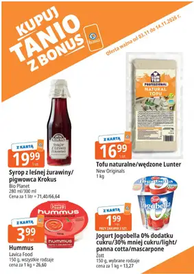 Leclerc - gazetka promocyjna Kupuj tanio z bonus od wtorku 03.11 do soboty 14.11 - strona 16