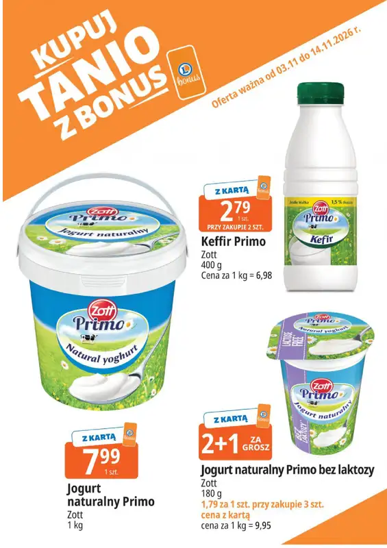 Leclerc - gazetka promocyjna Kupuj tanio z bonus od wtorku 03.11 do soboty 14.11 - strona 11