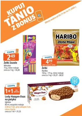Leclerc - gazetka promocyjna Kupuj tanio z bonus od wtorku 03.11 do soboty 14.11