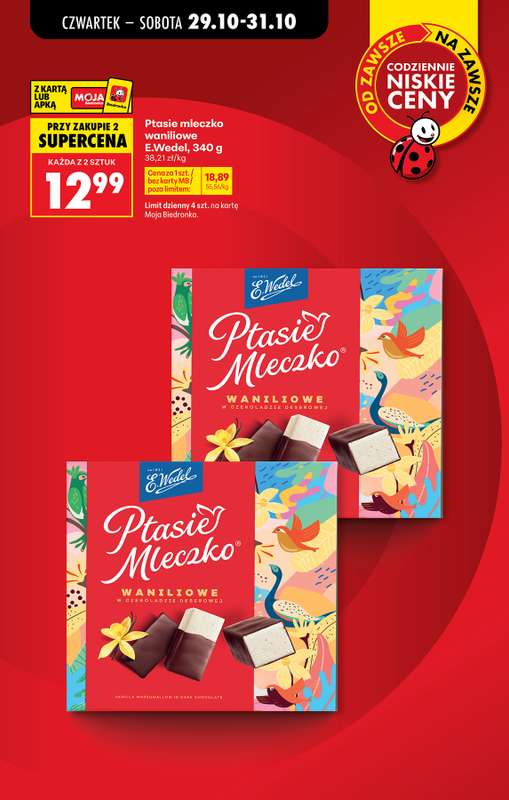 Biedronka - gazetka promocyjna Od czwartku od czwartku 29.10 do środy 04.11 - strona 7
