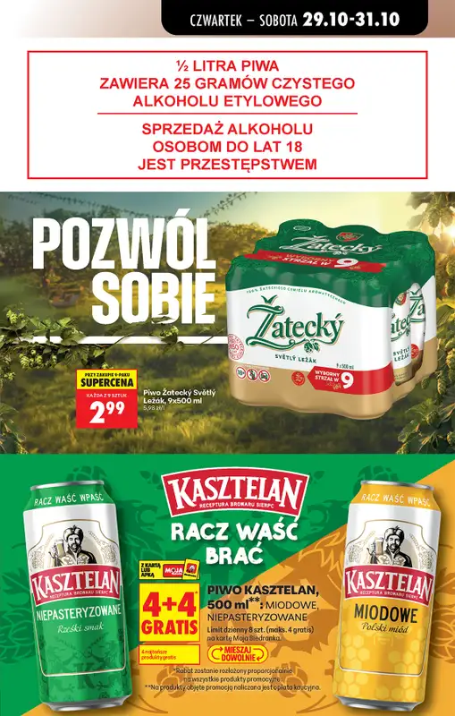 Biedronka - gazetka promocyjna Od czwartku, Z ladą tradycyjną od czwartku 29.10 do środy 04.11 - strona 85